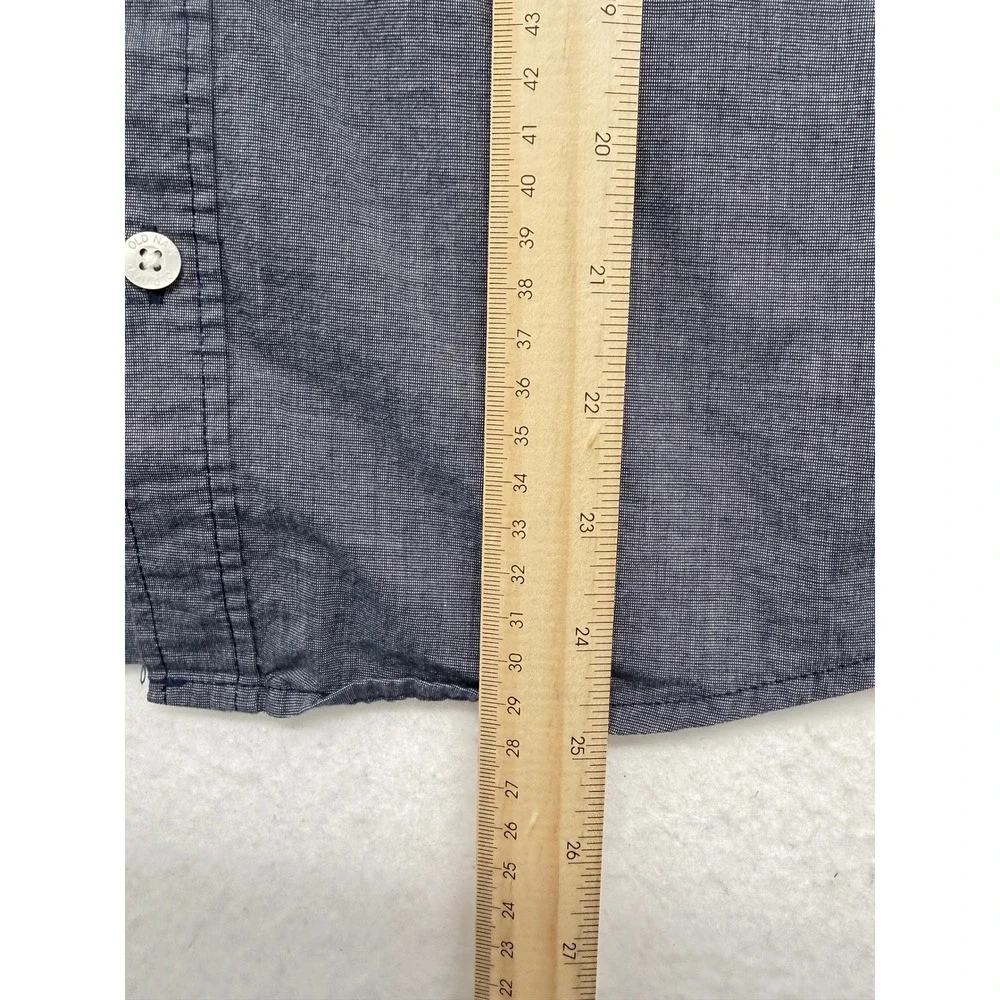 Old‎ Navy Boys XL 14-16 Blue Short Sleeve Button Down Shirt Classic